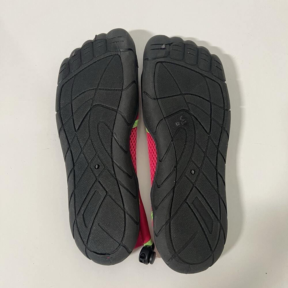 Norty Women's Water Shoes Five Fingers Pool Beach Slip On Size 10 Pink - Picture 9 of 10